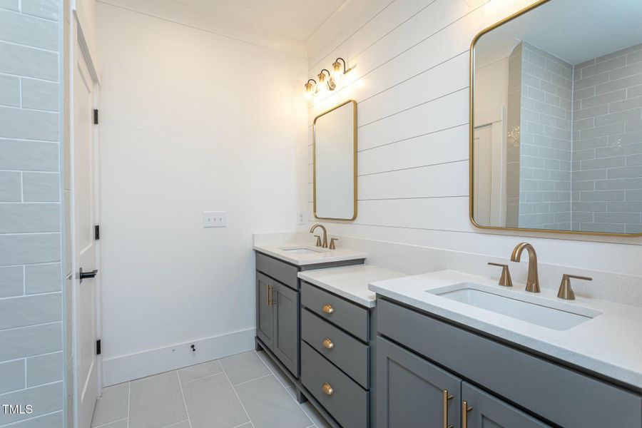 Master Bath with Dual Vanities