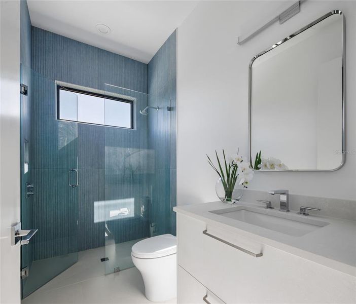 Furnished interior view inside a new home in , Sarasota (Image 16).