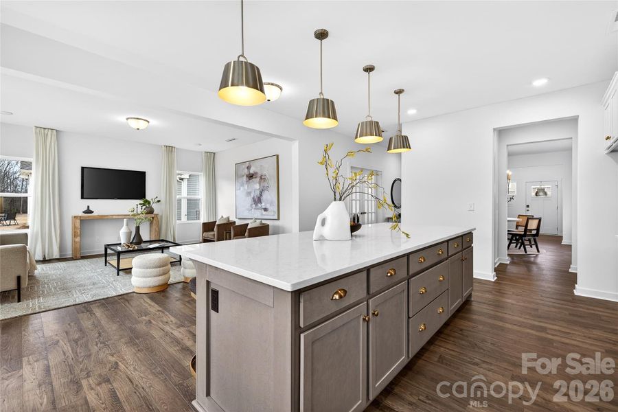 Furnished interior view inside a new home in Morrow Brook, Albemarle (Image 28).
