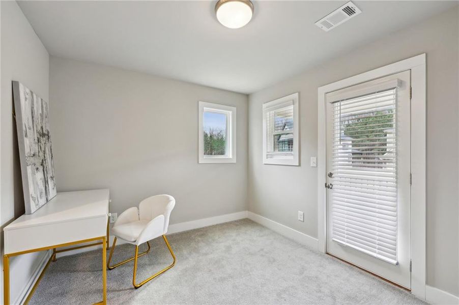 Furnished interior view inside a new home in , Atlanta (Image 8).