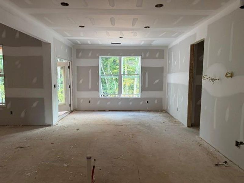 In-progress construction of a new home in , Buford, GA (Image 8).