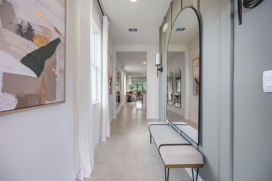 Furnished interior view inside a new home in Lakes of Mount Dora, Mount Dora (Image 18). Furnished interior view inside a new home in Lakes of Mount Dora, Mount Dora (Image 18).