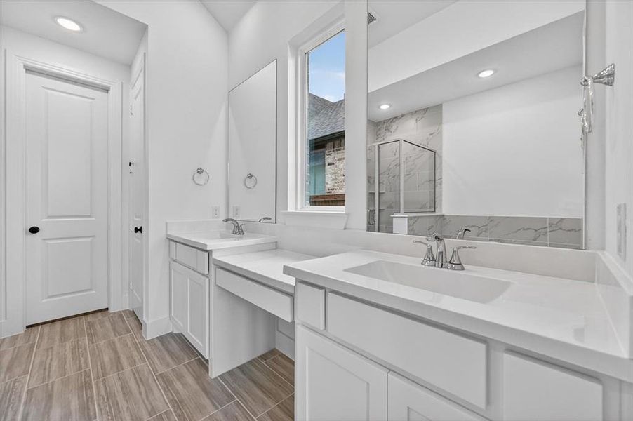 Furnished interior view inside a new home in Wellington, Haslet (Image 8).