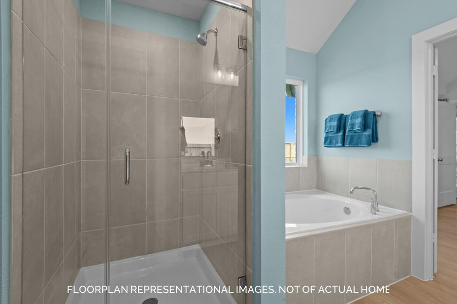 Furnished interior view inside a new home in Moran Ranch, Willis (Image 9).