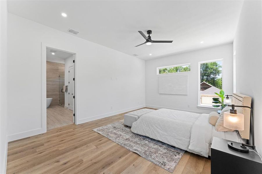 Furnished interior view inside a new home in , Dallas (Image 32). Furnished interior view inside a new home in , Dallas (Image 32).