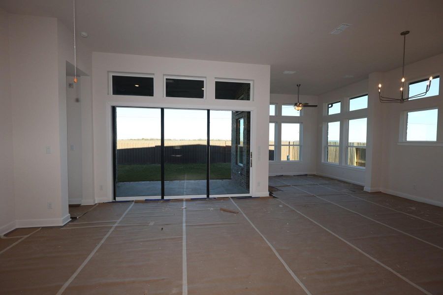 In-progress construction of a new home in Brookewater 55’ Homesites, Rosenberg, TX (Image 8).