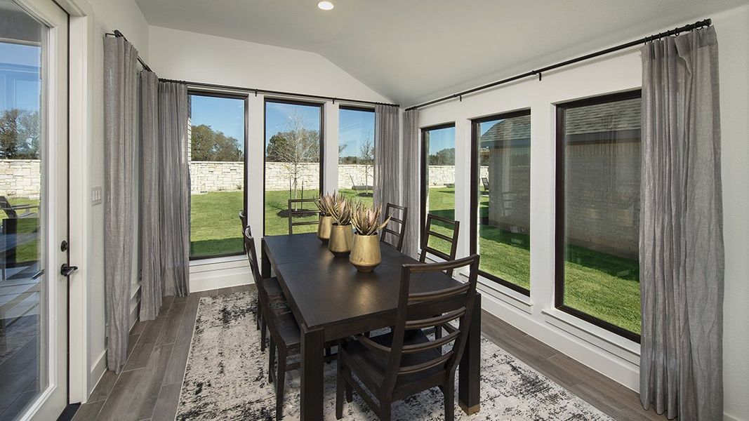 Furnished interior view inside a new home in Sweetgrass, Haslet (Image 22).