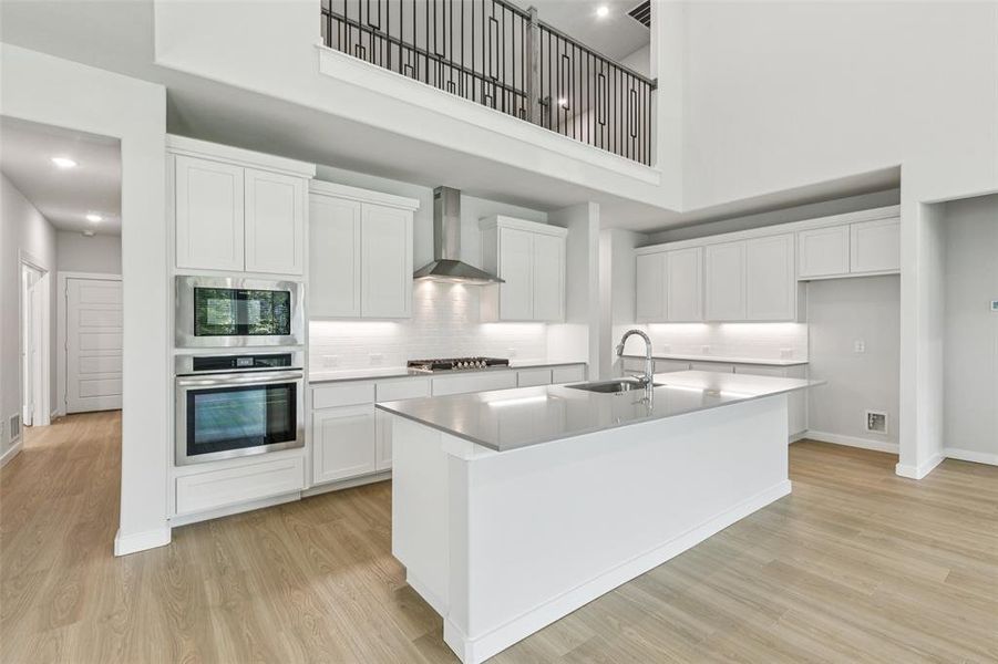 Furnished interior view inside a new home in Cross Creek Meadows, Celina (Image 7).