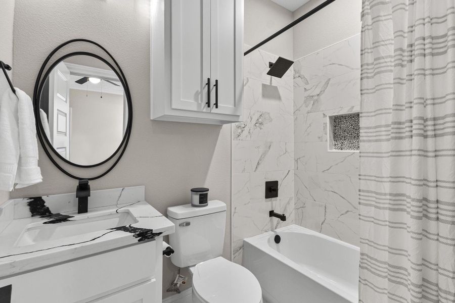 Furnished interior view inside a new home in , Beaumont (Image 30).