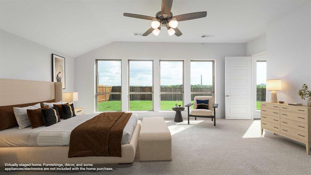 Furnished interior view inside a new home in Terraces 62', Rockwall (Image 6). Furnished interior view inside a new home in Terraces 62', Rockwall (Image 6).