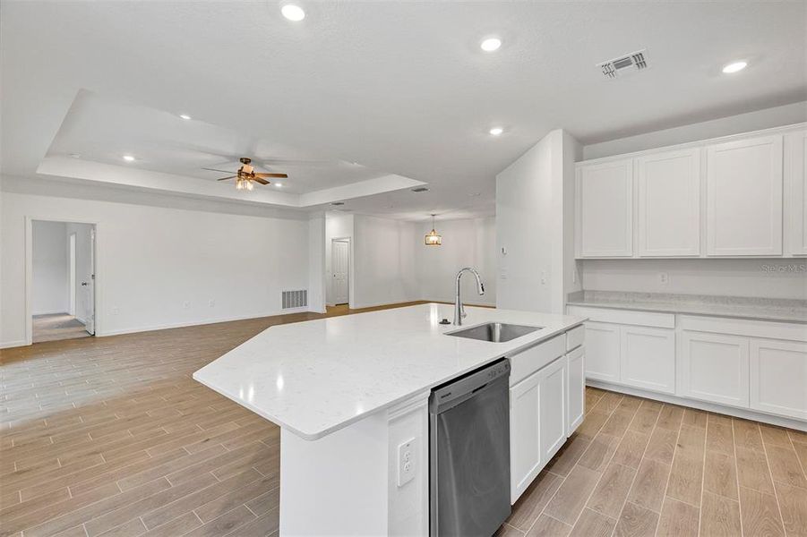 Furnished interior view inside a new home in , Dunnellon (Image 9).