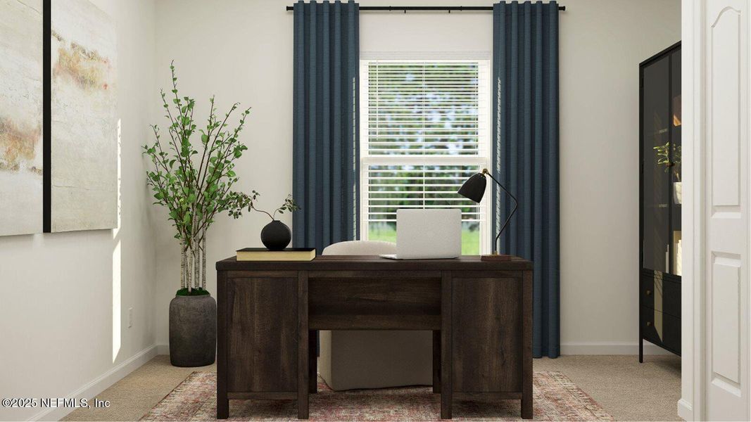 Furnished interior view inside a new home in Shearwater, St. Augustine (Image 9).