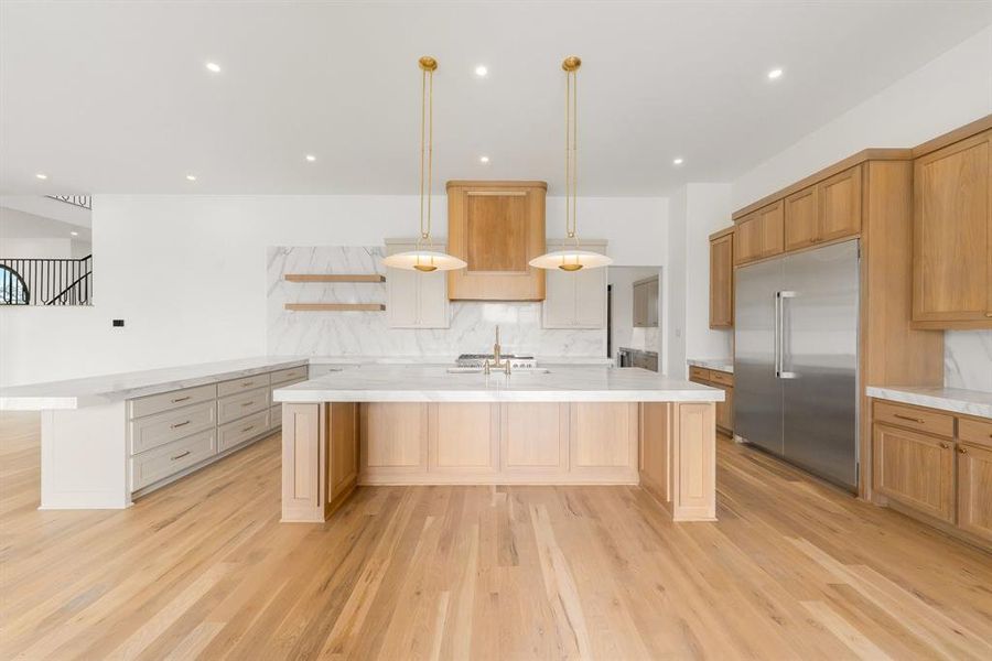 Furnished interior view inside a new home in Fleming Pointe, Fort Worth (Image 5).