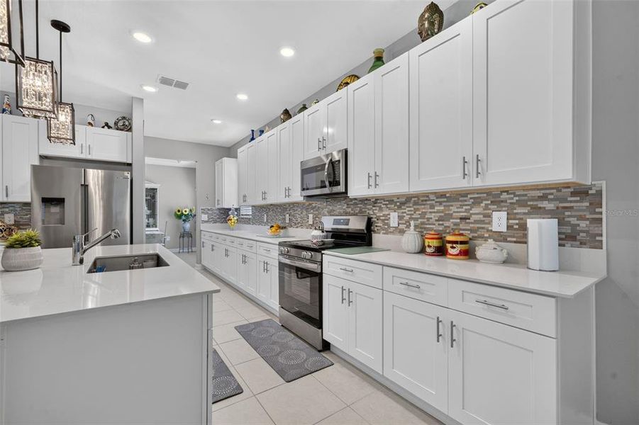 Furnished interior view inside a new home in Bronson's Ridge, Apopka (Image 20).