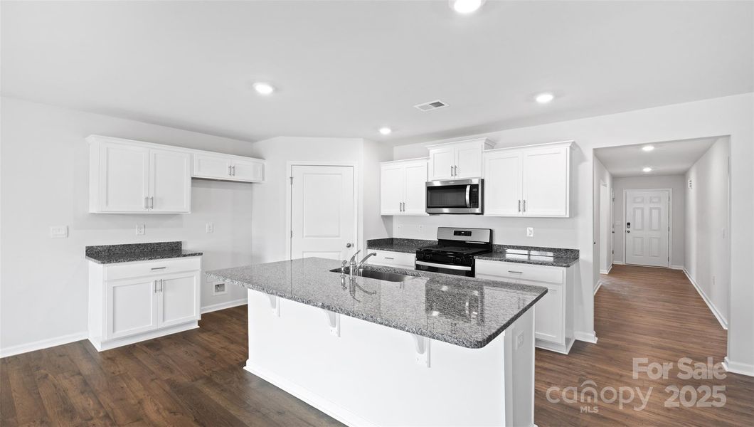 Furnished interior view inside a new home in Villages of Maiden, Maiden (Image 10).