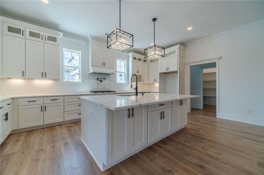 Furnished interior view inside a new home in , Dacula (Image 17).