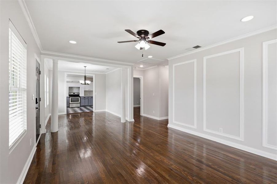 Spacious, unfurnished interior of a new home in , Azle (Image 29).