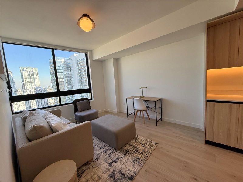 Furnished interior view inside a new home in , Miami (Image 12). Furnished interior view inside a new home in , Miami (Image 12).