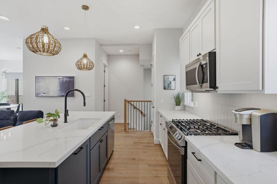 Furnished interior view inside a new home in , Houston (Image 29).