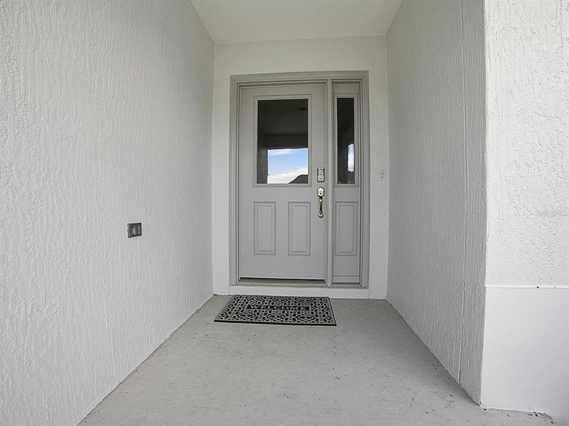 Exterior details and patio area of a home in , The Villages (Image 4). Exterior details and patio area of a home in , The Villages (Image 4).