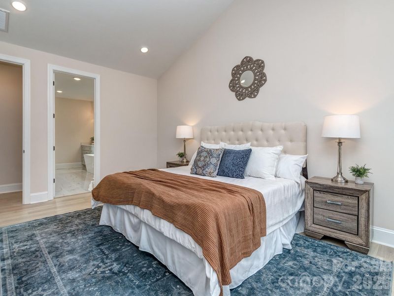 Furnished interior view inside a new home in , Gastonia (Image 13).