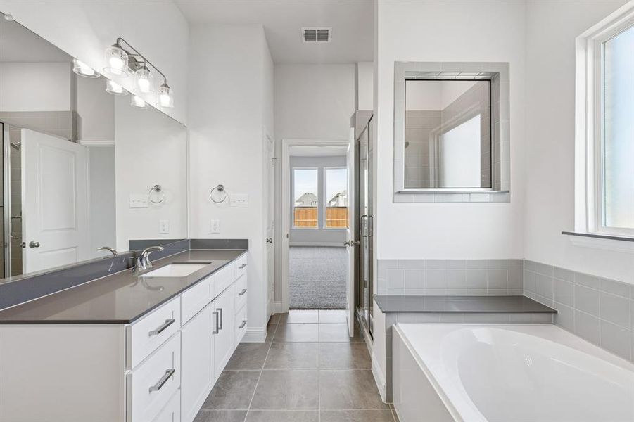 Furnished interior view inside a new home in Bellagio, Forney (Image 8).
