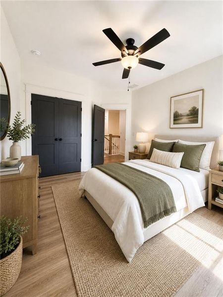 Furnished interior view inside a new home in , Dallas (Image 9).