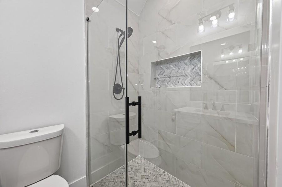 Furnished interior view inside a new home in , Houston (Image 13).