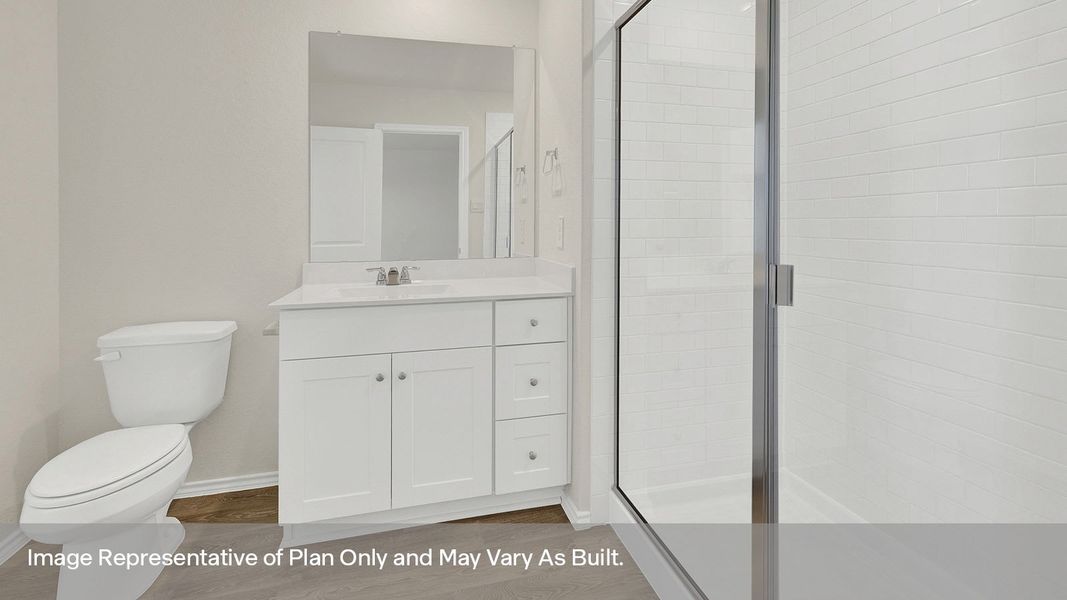 Representative furnished interior of a home built from the The Franklin by D.R. Horton in Lantana, Lockhart (Image 11).