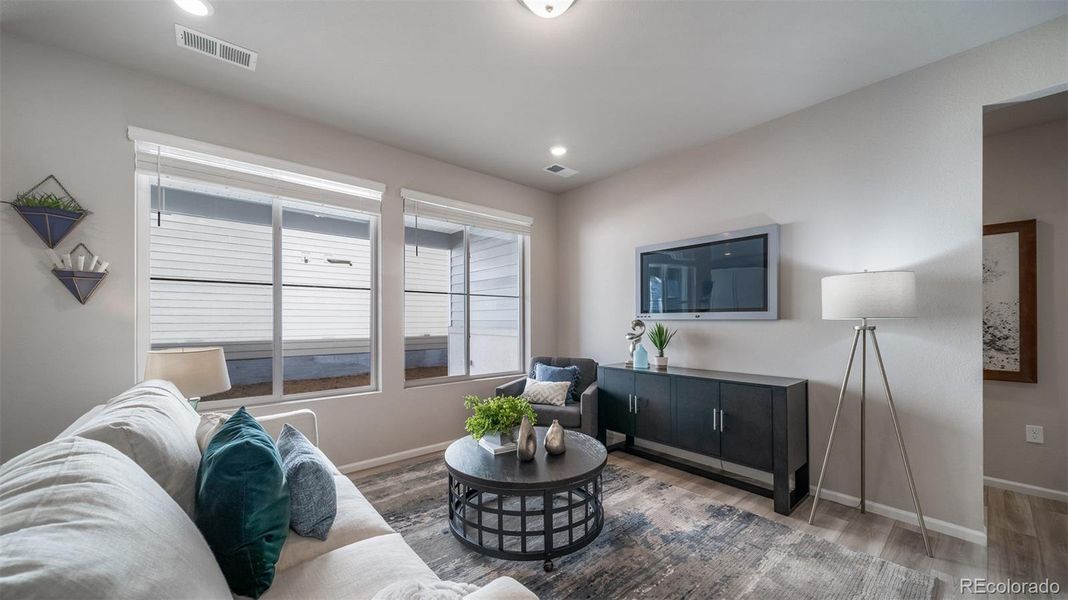 Furnished interior view inside a new home in , Aurora (Image 4).