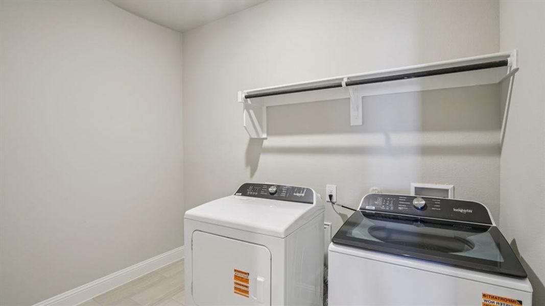 Photo is not of the actual home, but is an inspirational photo of builder’s model home and may depict options, furnishings, and/or decorator features that are not included.