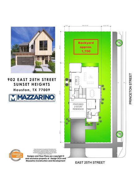 Please be aware that these plans are the property of the architect/builder designer that designed them not DUX Realty, Mazzarino Construction or 902 E 25TH LLC and are protected from reproduction and sharing under copyright law. These drawing are for general information only. Measurements, square footages and features are for illustrative marketing purposes. All information should be independently verified. Plans are subject to change without notification.
