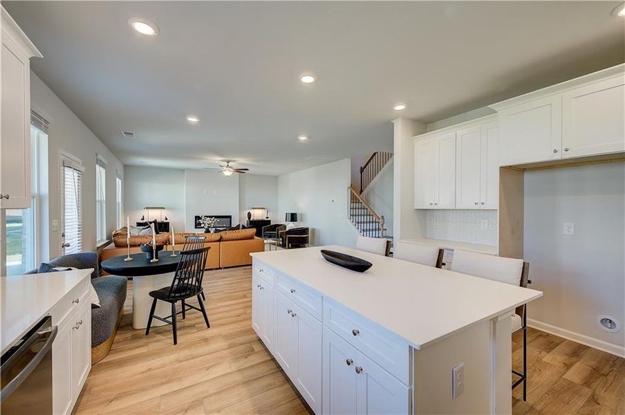 Furnished interior view inside a new home in Bowers Farm, McDonough (Image 16).