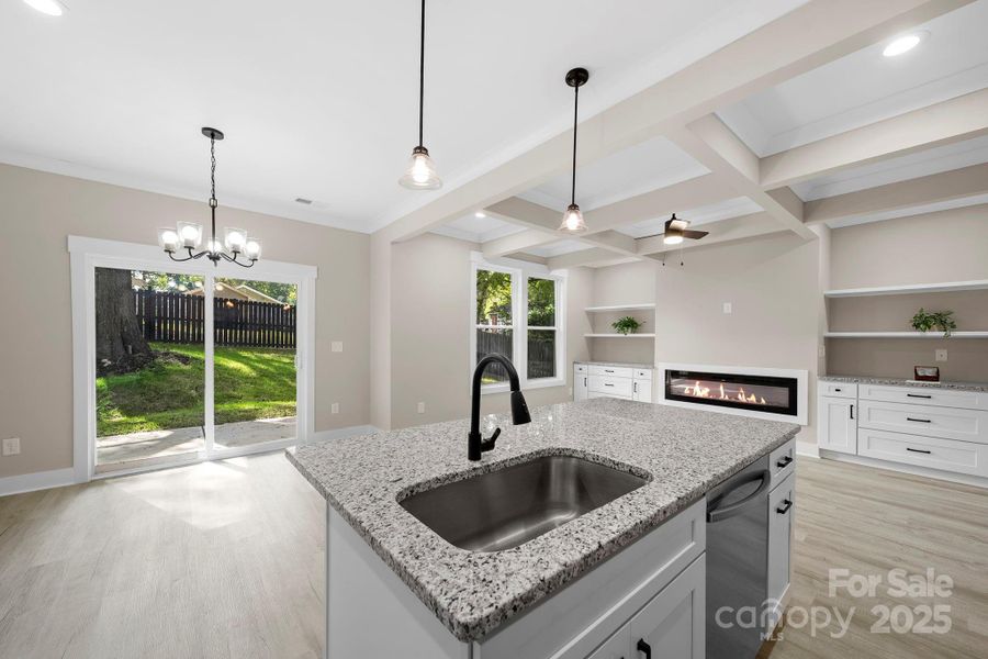 Furnished interior view inside a new home in , Albemarle (Image 4). Furnished interior view inside a new home in , Albemarle (Image 4).