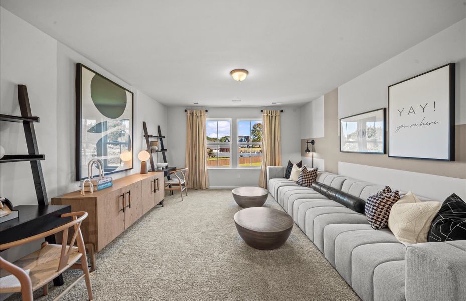 Representative furnished interior of a home built from the Valen by Pulte Homes in Sparrow Creek, Boiling Springs (Image 13).