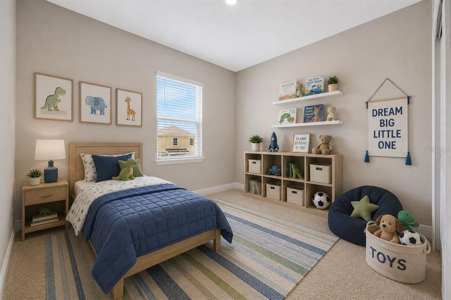 Furnished interior view inside a new home in Serenade at Ovation, Winter Garden (Image 16). Furnished interior view inside a new home in Serenade at Ovation, Winter Garden (Image 16).