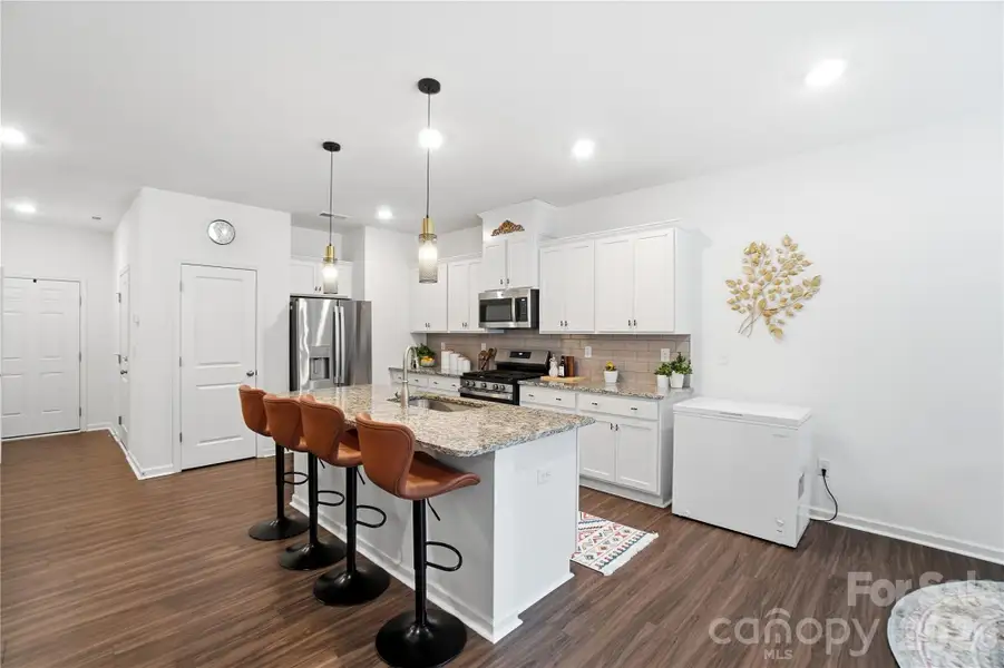 Furnished interior view inside a new home in , Monroe (Image 8).