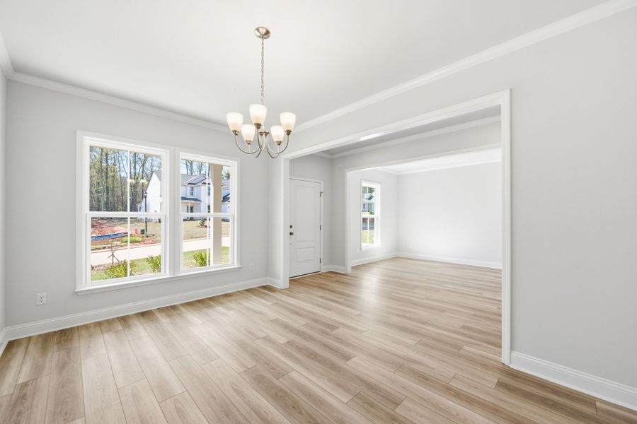 Spacious, unfurnished interior of a new home in Carriage Estates, Lexington (Image 48).