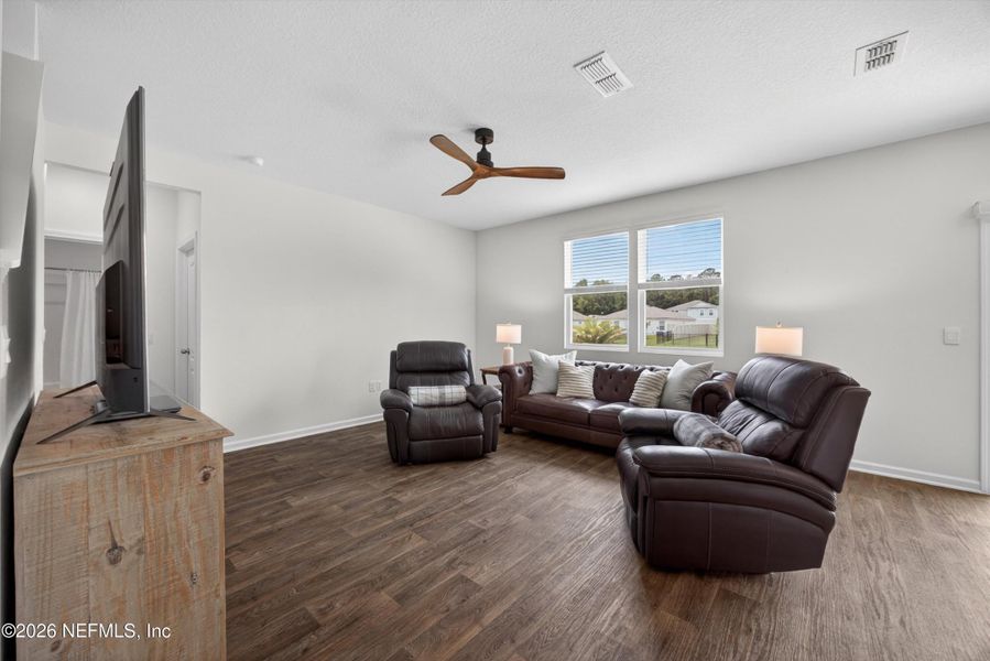 Furnished interior view inside a new home in Entrada, St. Augustine (Image 6).