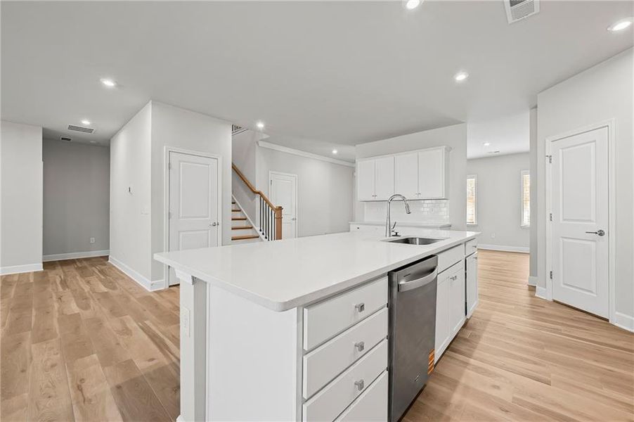 Furnished interior view inside a new home in Anderson Point, McDonough (Image 5).