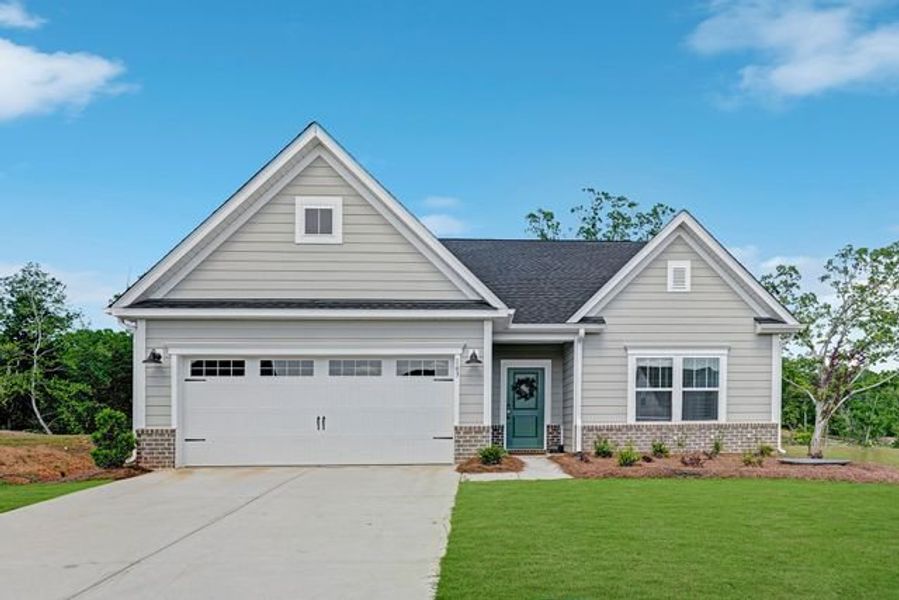 Representative exterior photo of a completed home built from the Vale by True Homes in Wendell Springs, Wendell, NC (Image 2).