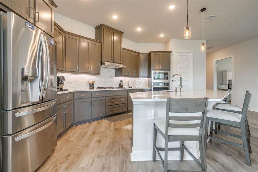 Furnished interior view inside a new home in , Argyle (Image 15).