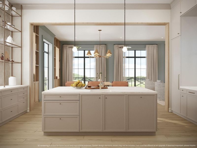 Furnished interior view inside a new home in , Charleston (Image 17).