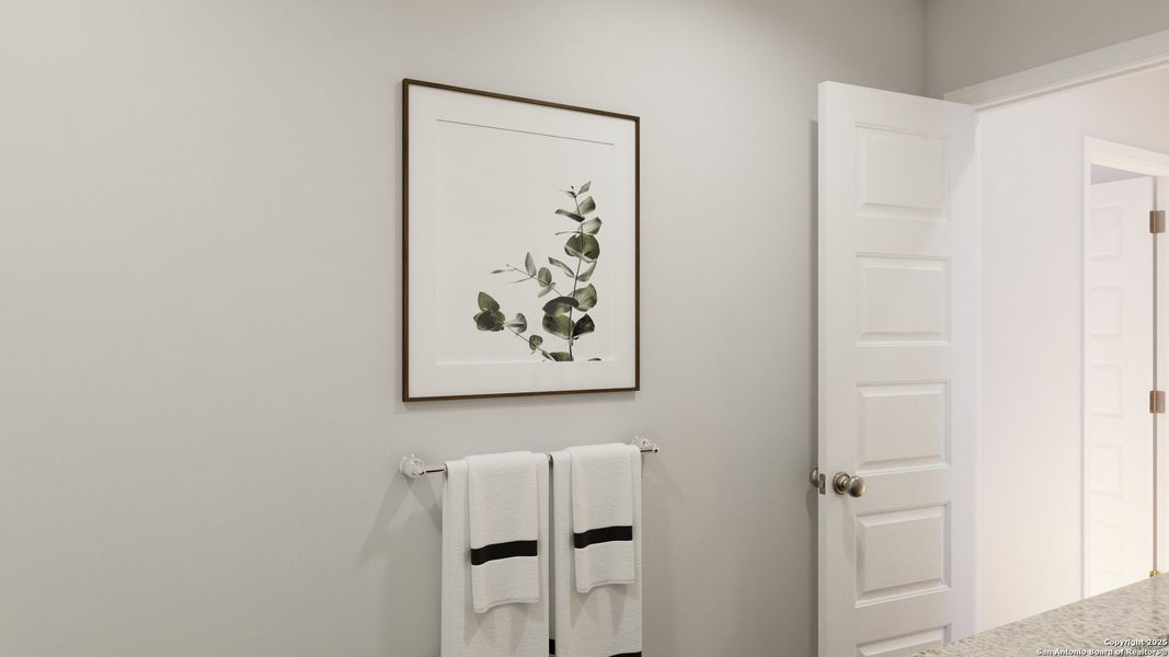 Furnished interior view inside a new home in Dauer Ranch, New Braunfels (Image 7).