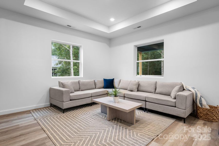 Furnished interior view inside a new home in , Hickory (Image 32). Furnished interior view inside a new home in , Hickory (Image 32).