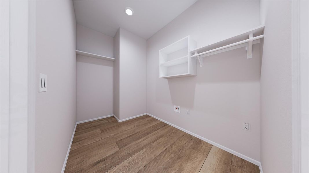 Spacious, unfurnished interior of a new home in The Preserve at Rosenberg, Rosenberg (Image 18).