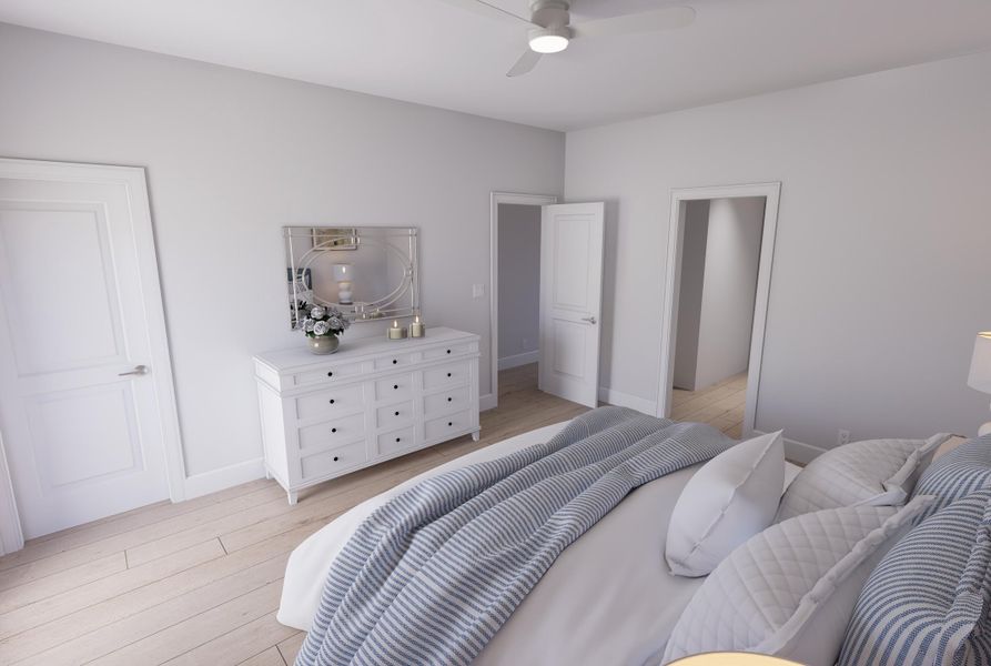 Furnished interior view inside a new home in , North Charleston (Image 13).