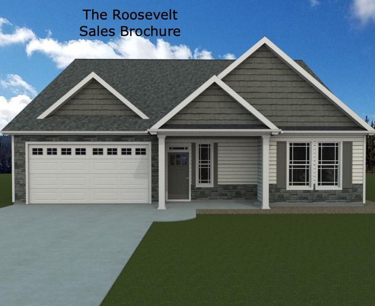 Representative exterior photo of a completed home built from the Roosevelt by Enchanted Homes in Messer Farms, Inman, SC (Image 18). Representative exterior photo of a completed home built from the Roosevelt by Enchanted Homes in Messer Farms, Inman, SC (Image 18).