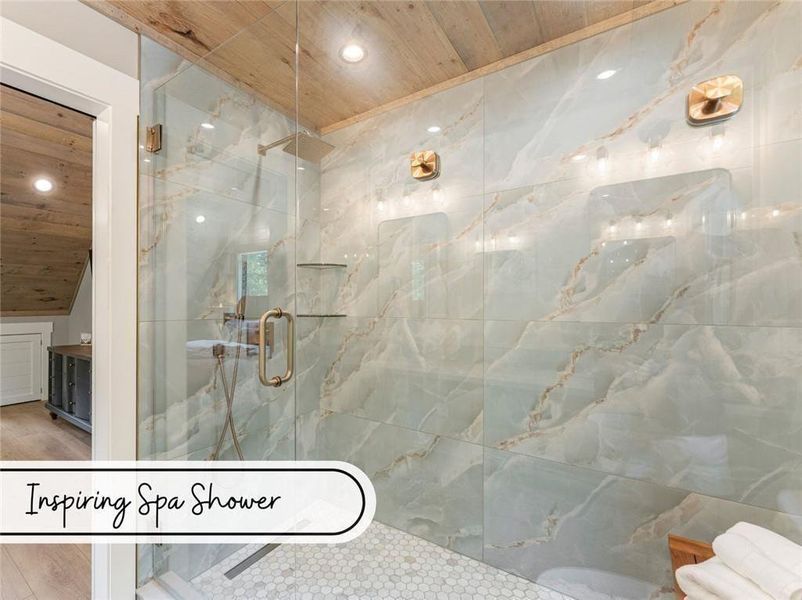 Close-up of interior finishes inside a home in , Mineral Bluff (Image 13).