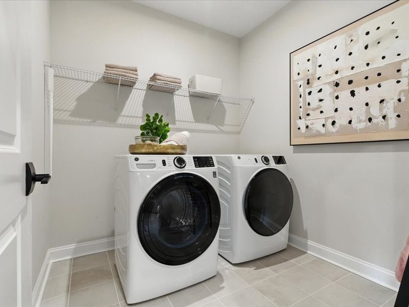 Representative furnished interior of a home built from the Clarion by Tri Pointe Homes in Grahym at Southbridge, Fort Mill (Image 29).